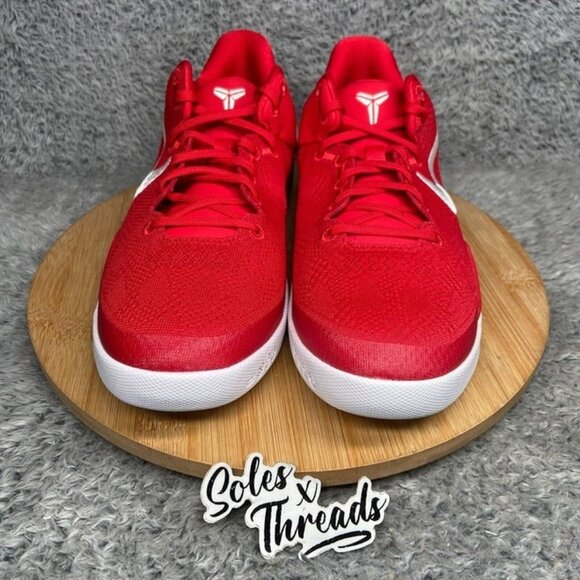 Nike Kobe 8 (GS) University Red White Size 6.5Y = 8 Women Basketball FN0266-601 - Picture 4 of 9